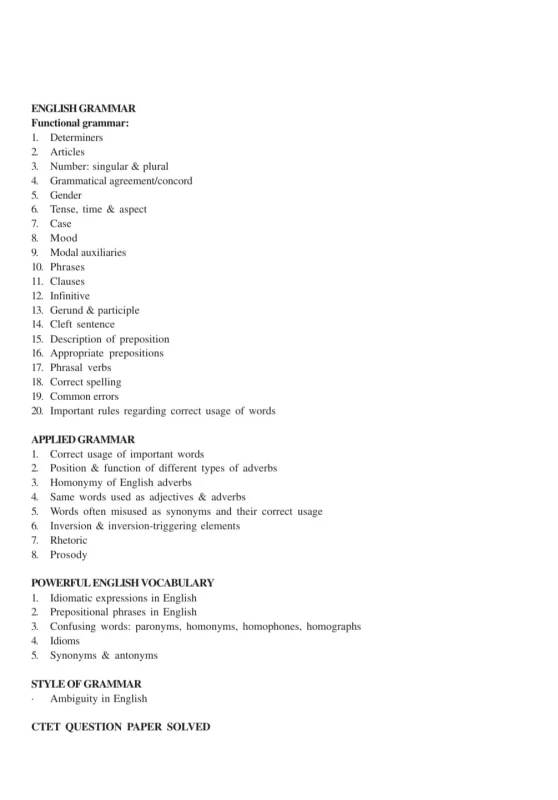 CTET and TET English Sure Success By Dr. Rabin Kumar Das – Complete Guide For Teacher Eligibility Tests (Debi Book Concern) - Image 10 by Debi Book Concern