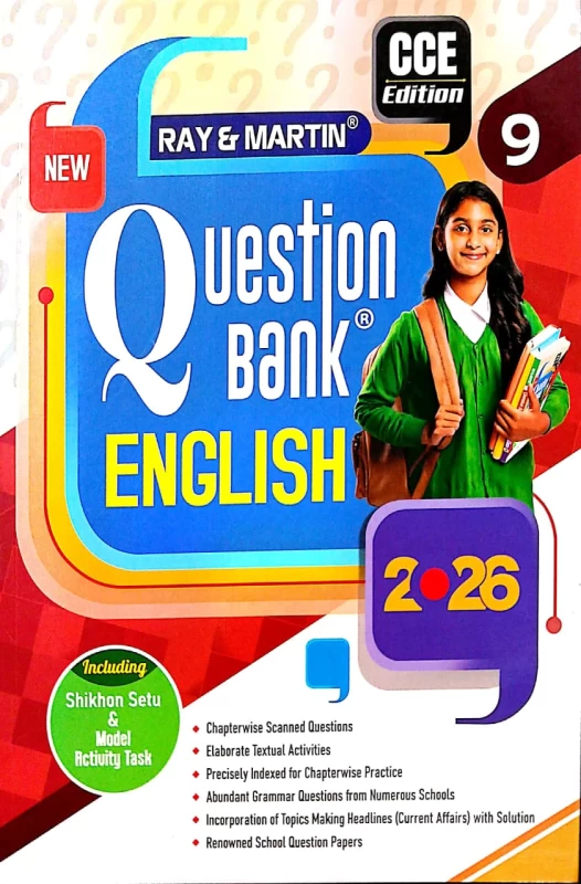 Ray & Martin Question Bank English Class 9 - 2026 Edition | Comprehensive Guide for WBBSE Board Prep