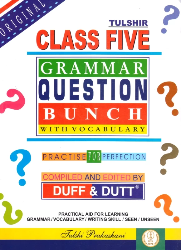 Grammar and Question Bunch Class 5 by DUFF & DUTTA | Bookbharat.com