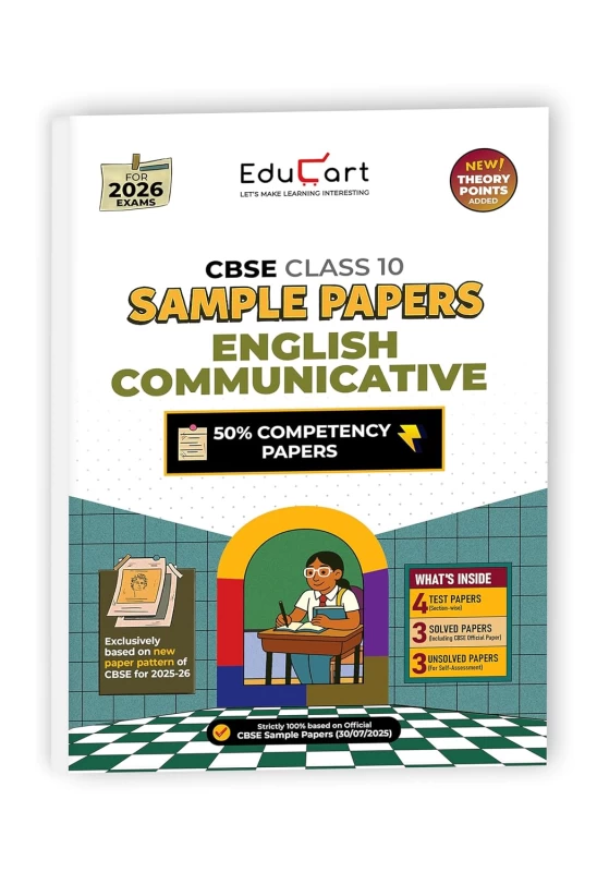 Educart CBSE Class 10 English Communicative Sample Paper| Agrawal Group Of Publications