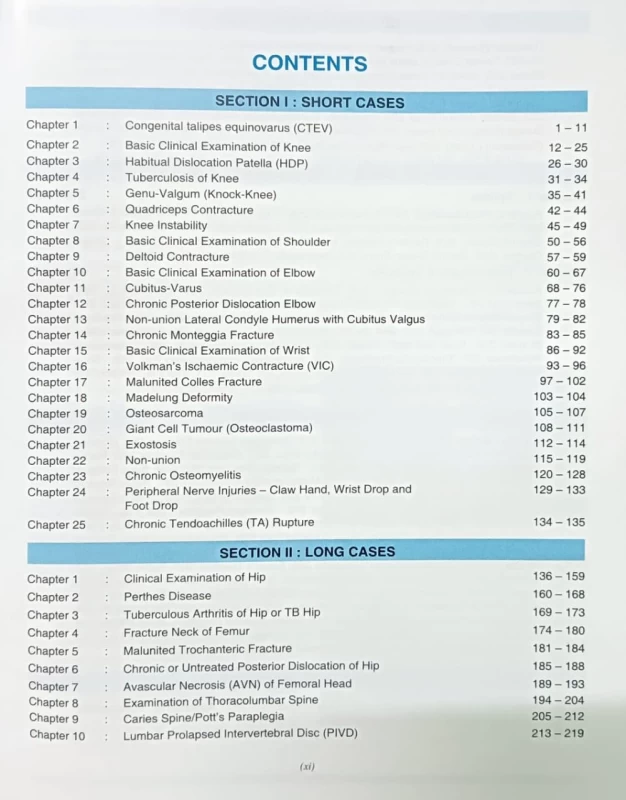 8th Edition Handbook for Orthopaedics Examination (Theory & Practical) by Kaushik Banerjee – Academic Publishers - Image 2 by Academic Publishers