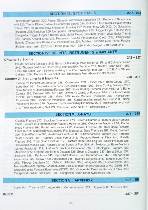 8th Edition Handbook for Orthopaedics Examination (Theory & Practical) by Kaushik Banerjee – Academic Publishers - Image 3 by Academic Publishers