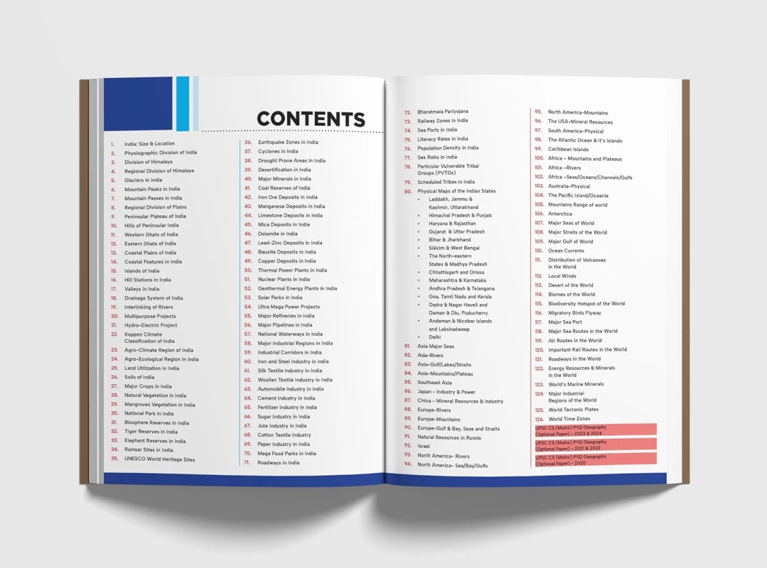 Master Geography Through Maps - 2nd Edition - For UPSC & State PSC - Prelims & Mains | Disha Publication - Image 3 by Disha Publication