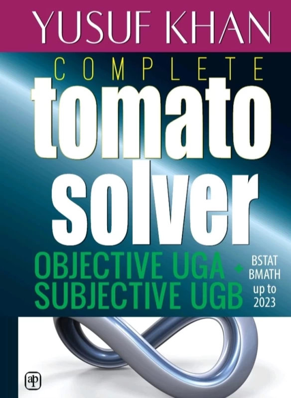 Complete Tomato Solver (Objective UGA & Subjective UGB) By Yusuf Khan – Academic Publishers | Best Guide For Entrance Exams